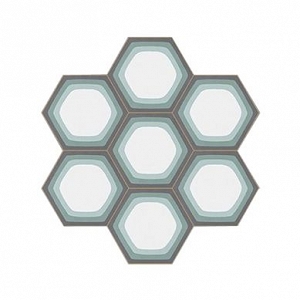 Madjer - tuiles hexagonales