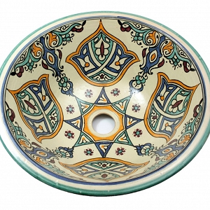 Shaam - vasque motif arabesque 