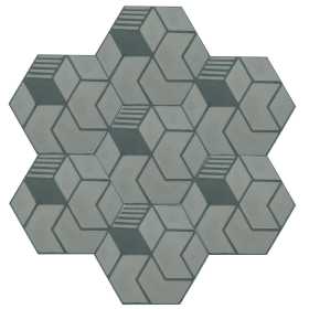 Alfredo - tuiles hexagonales